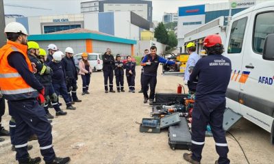 GEBKİM OSB Deprem Arama ve Kurtarma Ekibi Kurdu