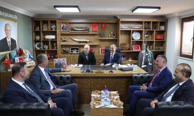 Bakan Özhaseki, MHP ve AK Parti’yi ziyaret etti