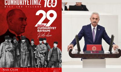 CHP Kocaeli Milletvekili Nail Çiler’den 29 Ekim Kutlama Mesajı