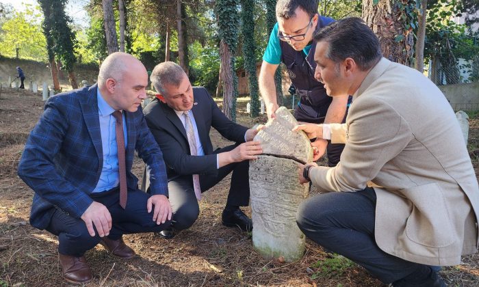 Osmanlı dönemi mezar taşları onarılacak!