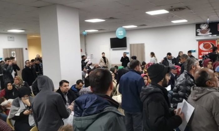 Acil servisler acil durum vermeye başladı!