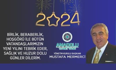 Anadolu Ticaret Vadisi Yeni Yıl Kutlama İlanı