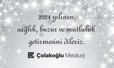 Çolakoğlu Metlalurji Yeni Yıl Kutlama İlanı
