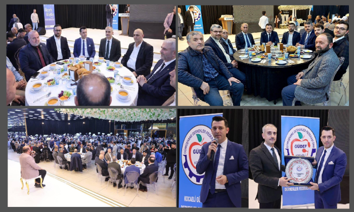 Gümüşhanelilerin birlik iftarında, her kesimden binin üzerinde katılım