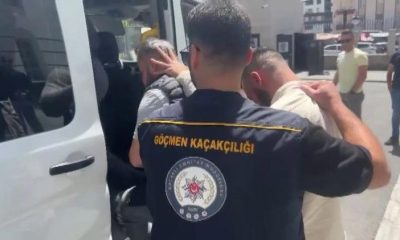 Kocaeli’nde göçmen kaçakçıları elbise dolabından çıktı