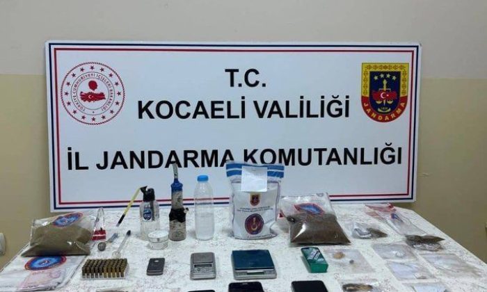 Kocaeli Jandarmasında uyuşturucu operasyonu!