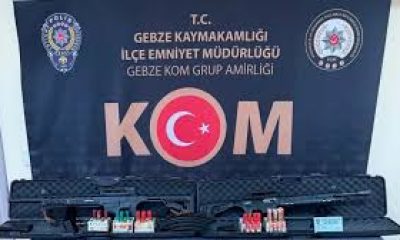 Gebze’de Silah Ticareti Yapan Şahıslara Operasyon, 23 Şahıs Yakalandı