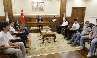 Kocaeli Valisi  Seddar Yavuz LGS şampiyonlarını ağırladı