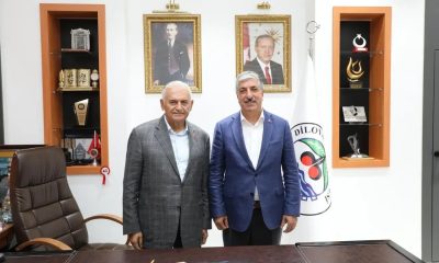 Eski Başbakan ve TBMM Eski Başkanı Binali Yıldırım Dilovası’na geldi