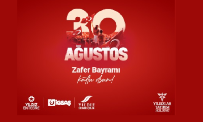Yıldızlar Yatırım Holding 30 Ağustos Zafer Bayramı Kutlama İlanı