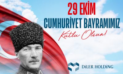 Diler Holding 29 Ekim Cumhuriyet Bayramı Kutlama İlanı