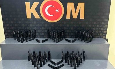 Çayırova’da 98 tabanca sürgü takımı yakalandı
