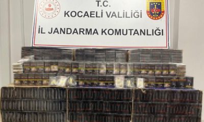 Kocaeli’ndeki kaçak sigara operasyonunda 2 gözaltı