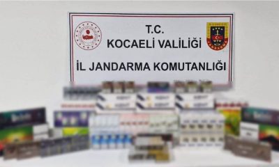 TEM Dilovası Mevkiinde Durdurulan Araçta Bin 600 Paket Kaçak Sigara Yakalandı!