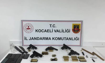 Kocaeli’nde Silah Kaçakçılarına Büyük Darbe Vuruldu, 22 Gözaltı