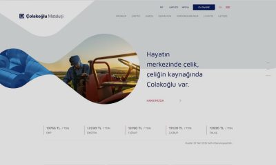 Çolakoğlu Metalurji’nin Yeni Web Sitesine Uluslararası Ödül