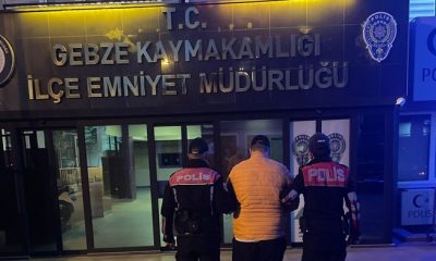 Gebze’de uyuşturucuda aranan şahıslar yakalandı