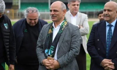 Körfez Belediye Başkanı Şener Söğüt’ten Kocaelispor’a şampiyonluk ziyareti