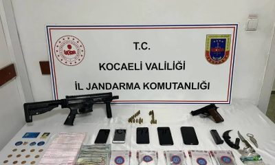 Gebze’de şok baskınla, silahlar ve uyuşturucu yakalandı!