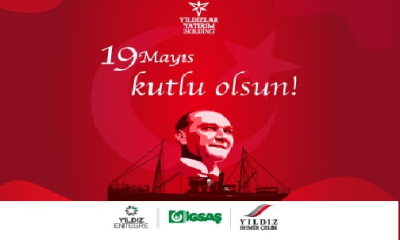 YILDIZLAR YATIRIM HOLDİNG 19 MAYIS KUTLAMA İLANI