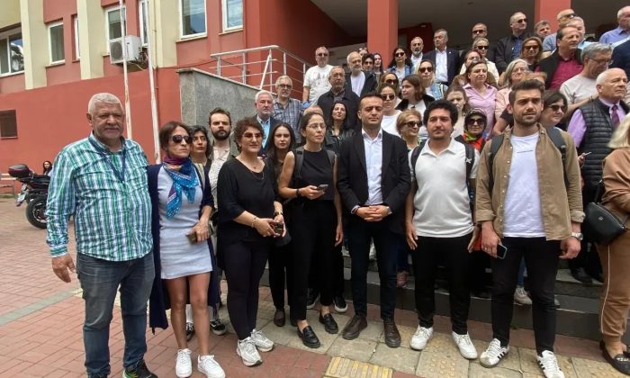 Gazeteci Polat’ı meslektaşları yalnız bırakmadı