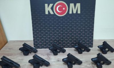 Ruhsatsız Glock Tabancalar Ele Geçirildi