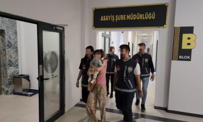 Suç Makinası kadın kucağındaki bebekle tutuklandı, 114 suç kaydı var!