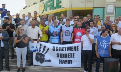 Darıca’da “Öğretmene şiddete hayır”