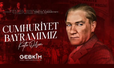GEBKİM OSB 29 Ekim Cumhuriyet Bayramı Kutlama İlanı