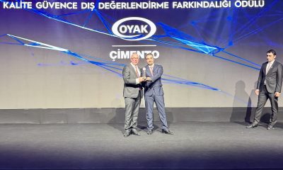 OYAK Çimento’nun kurumsal yönetişim başarısı, TİDE Ödülü ile tescillendi