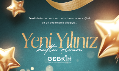 GEBKİM OSB Yeni Yıl Kutlama İlanı