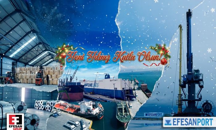 EFESANPORT Yeni Yıl Kutlama İlanı