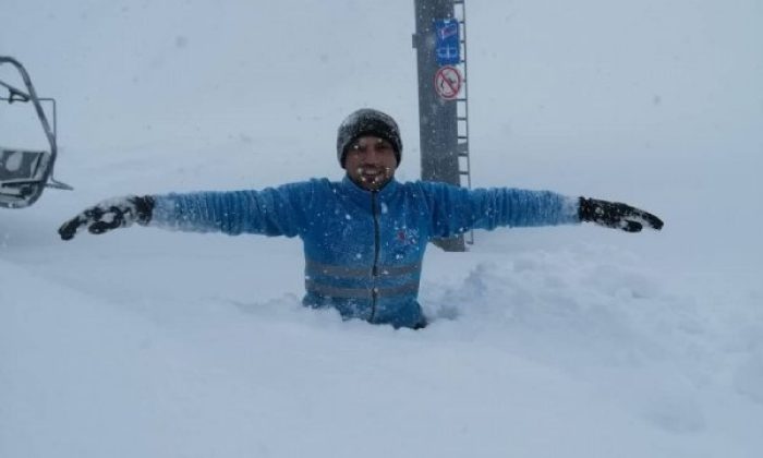 Kartepe’de kar kalınlığı 60 cm’ye ulaştı