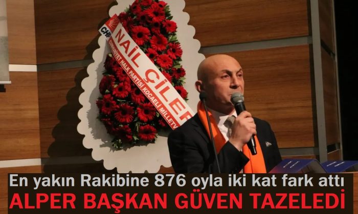 Gebze Esnaf Odası Başkanı Alper Demir, Açık Ara Farkla Güven Tazeledi