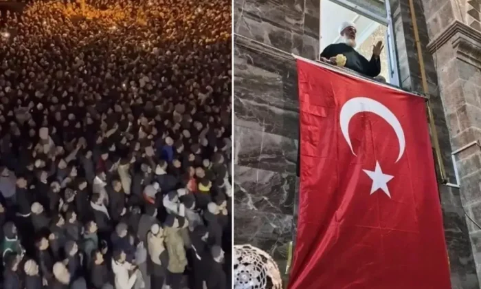 Menzil liderinin toplu tövbe yaptırma görüntüleri gündem oldu!