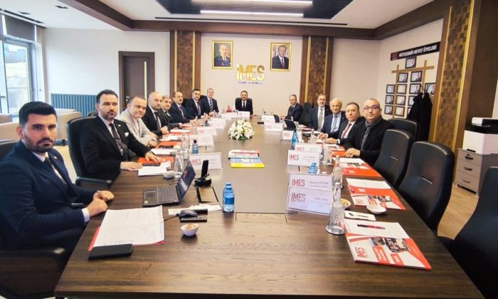 İMES OSB Müteşebbis Heyet Toplantısı Vali İlhami Aktaş Başkanlığında Yapıldı