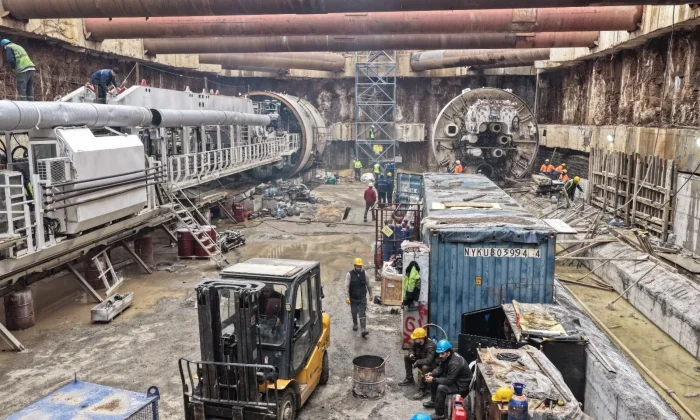 Körfezray’da 4 TBM aynı anda kazı yapıyor