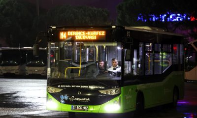 Kocaeli’de gece yolculuğu başladı! Hangi hat nereye gidiyor?