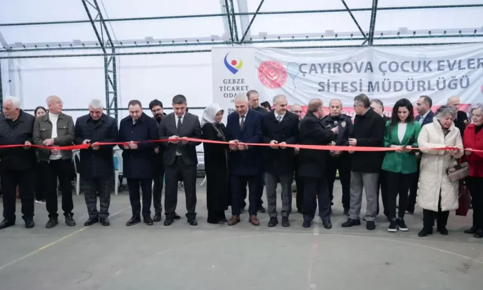 GTO tarafından Çayırova Sevgi Evleri’ne kapalı spor salonu kazandırıldı