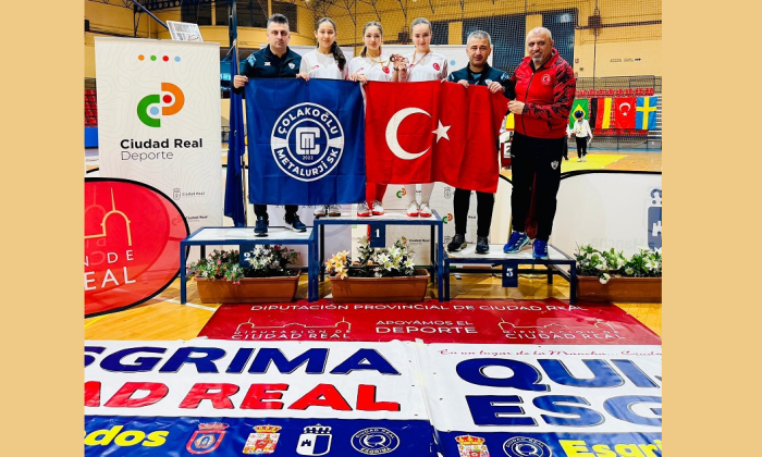 Çolakoğlu Metalurji Spor Kulübü’nden uluslararası arenada gururlandıran başarı