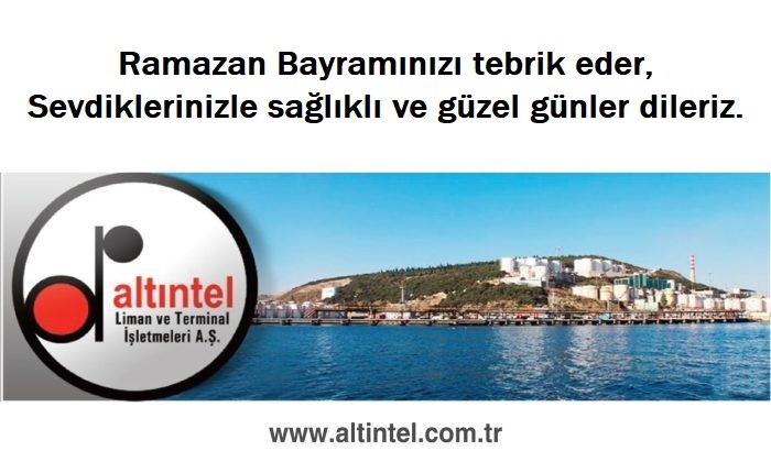 Altıntel Liman İşletlemeleri Bayram Kutlama İlanı