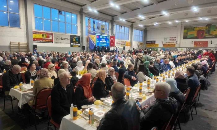 Büyükşehir’in Kardeşlik sofrası bu kez Bosna’da kuruldu