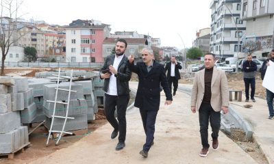 Çayırova Kent Meydanı’nda çalışmalar hız kesmiyor