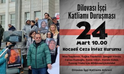 Dilovası’nda hayatını kaybeden işçilerin ailelerinden duruşma çağrısı