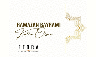 Efora Şirketler Gurubu Bayram Kutlama İlanı