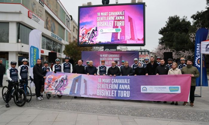 Gebze’den Çanakkale’ye 450 kilometrelik vefa yolculuğu başladı