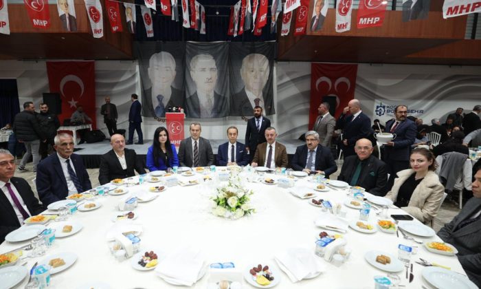 MHP teşkilatıyla iftar yaptığı iftarda Tahir Başkan ile AK Parti ve  BBP’de Katıldı, Cumhur İttifakı Kocaeli’de aynı sofrada buluştu