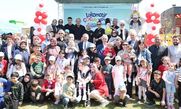 Gebze Lokomotif Çocuk Köyü kapılarını açtı