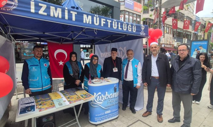 İzmit’te “Vekâletle Kurban Bağış ve Tanıtım Standı” Hizmete Açıldı