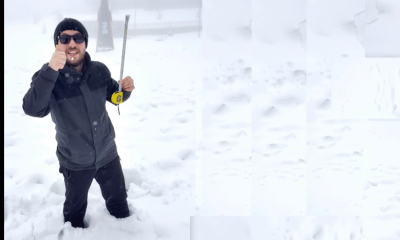 Kartepe’de Mayıs’ta 37 santim kar